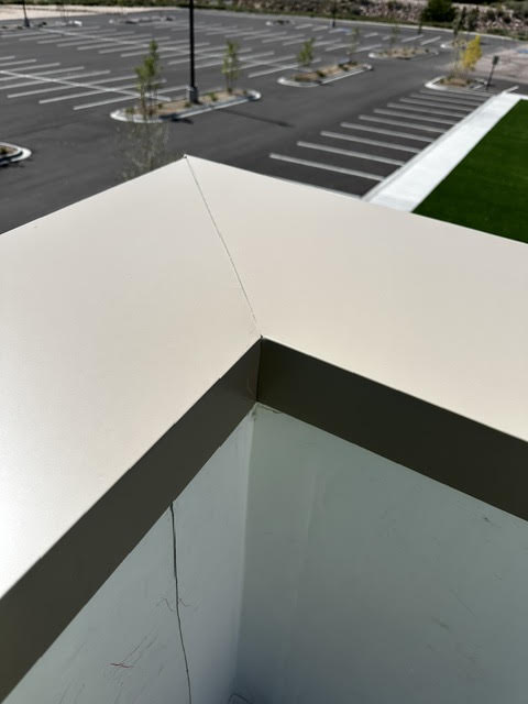 Commercial roofing work by Calvin Turner Roofing